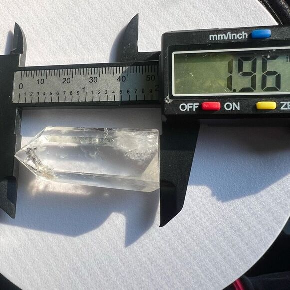 Clear Quartz Crystal Obelisk Meditation Tower (#11) - Picture 9 of 10